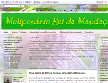 Tablet Screenshot of meliponarioreidamandacaia.com